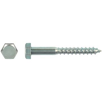 Houtdraadbout DIN 571 Ø8x70 Zn
