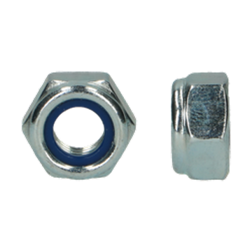 Zeskantborgmoer |8| DIN 985 M8 Zn