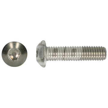 BZK BOLKOPSCHROEF A2 ISO 7380-1 M8X30