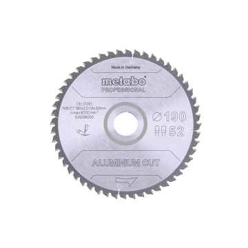 ZAAGBLAD ALUMINIUM CUT - PROFESSIONAL,190X30