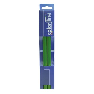 METSERSPOTLOOD "PRO 201", OVALE VORM, GROEN GELAKT - 24 CM - PER 2 STUKS (2 PER OVERDOOS)