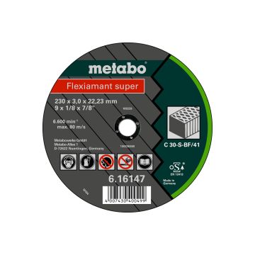 DOORSLIJPSCHIJF FLEXIAMANT SUPER Ø 115X2,5X22,23MM VOOR STEEN VERVANGEN DOOR 616455000