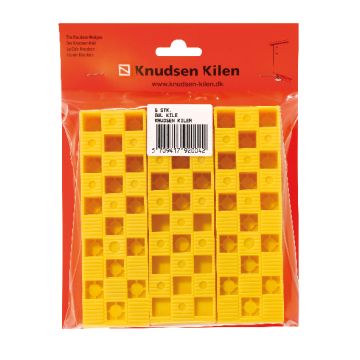 SCHUINE SPIEËN 25 X 45 X 150 MM - PER 6 ST - GEEL (20 PER OVERDOOS)