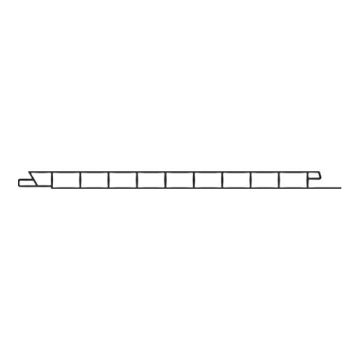 P144 VLAKKE PLANCHET 165MM BRUIN (008)