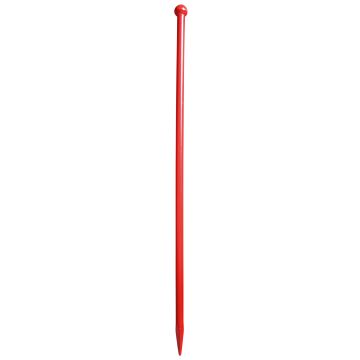 BREEKSTANG ROND Ø 28 MM - BOL/PUNT - 1200 MM (2 PER OVERDOOS)