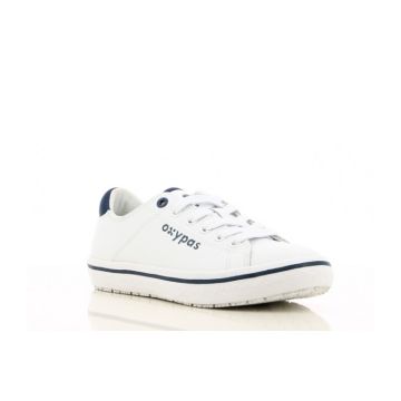 PAOLA LEDEREN SNEAKER MARINE M.37