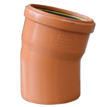 PP BOCHT BENOR ORANJE 20MM 15°