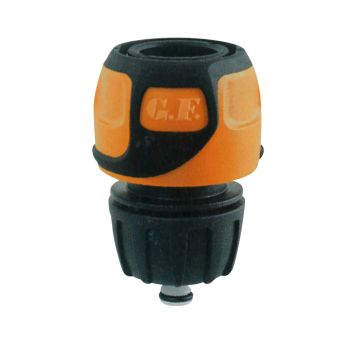 SNELKOPPELING AQUASTOP - 3/4" - SOFT GRIP  (10 PER OVERDOOS)