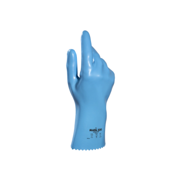 MAPA JERSETTE 300 HANDSCHOENEN LATEX BLAU M.9