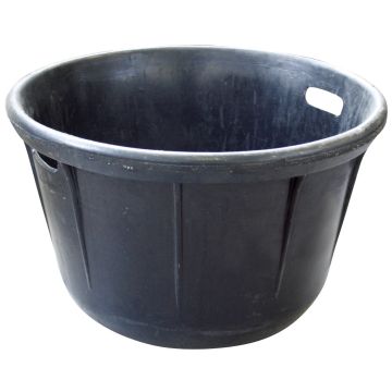 GEVULKANISEERDE RUBBEREN KUIP - 45 L (5 PER OVERDOOS)