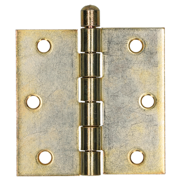 GEROLDE KNOPSCHARNIER Ø76,2X76,2 ZNGEEL