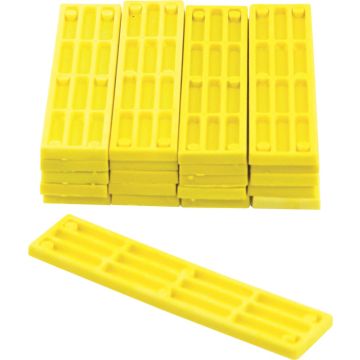 10 X 100 PP BLOKJES 100 X 22 X 5 BLAUW