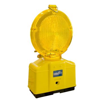 KNIPPERLICHT Ø 180 MM - DUO - LED - GEEL (12 PER OVERDOOS)