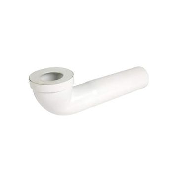 PVC AANSLUITING WC BOCHT 90MM