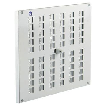 GRILLE REGLABLE A APPLIQUE ALU 240X200