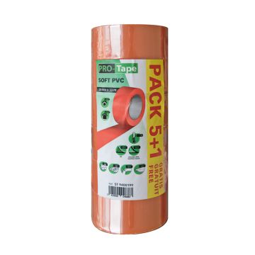 TAPE PVC STANDAARD - 50 MM X 33 M (6 PER OVERDOOS)