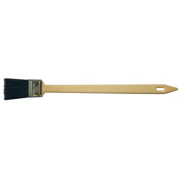 RADIATORBORSTEL 1", ZWART VARKENSHAAR (12 PER OVERDOOS)