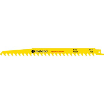 5 RECIPROZAAGBLADEN PROFESSIONAL HOUT 240X1,5MM