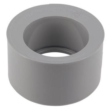 PVC SANITAIR VERLOOPSTUK ABS 75/50MM 