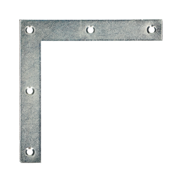 PLATTE WINKELHAAK 90° Ø20X120X120 ZN