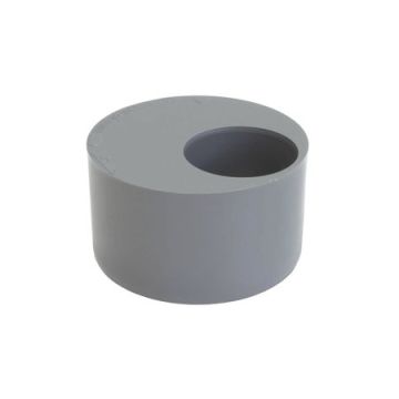 PVC SANITAIR VERLOOPSTUK ABS 100/50MM 