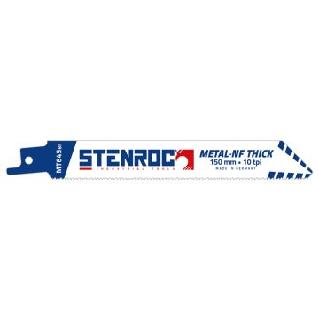 RECIPROZAAGBLAD METAAL/INOX/NF 3-12MM (5ST)- MT645BI, 200X19X0,9MM X 10TPI (- PER OVERDOOS)
