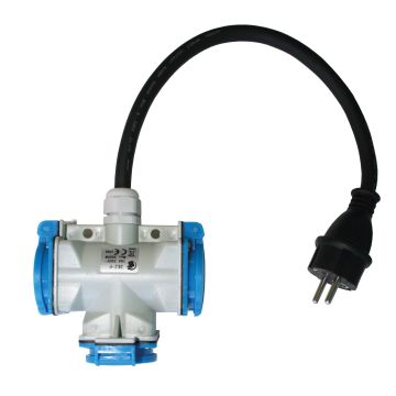 DRIEWEGSKOPPELSTEKKER - 10 M KABEL (8 PER OVERDOOS)