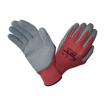 HANDSCHOEN - LATEX/NYLON - SL GRIP / 9 (12 PER OVERDOOS)
