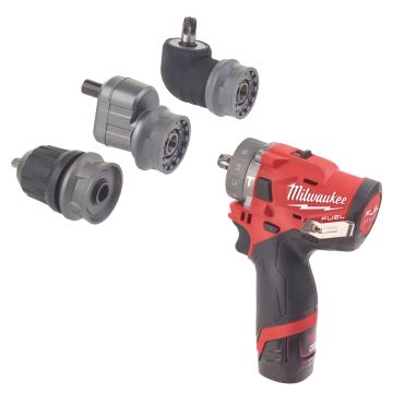 M12™ SUBCOMPACTE SLAGBOORMACHINE MET VERWISSELBARE KOP M12 FPDXKIT-202X