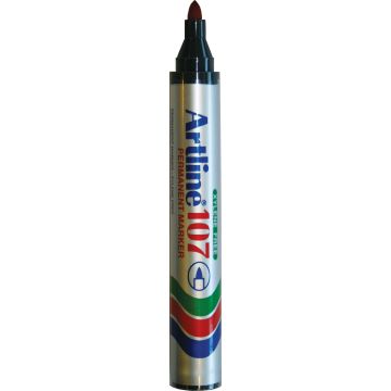 PERMANENT MARKER EK 107 - BLAUW (12 PER OVERDOOS)