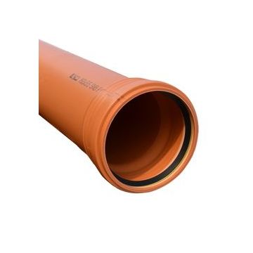 PP BUIS BENOR VOLWANDIG ORANJE 200X7.7MM - SN8 - 6M