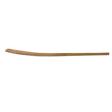 SCHOPSTEEL GEBOGEN - HARDHOUT B-KWALITEIT - 130 CM (12 PER OVERDOOS)