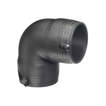 PE100 DRUK ELEKTROLAS KNIE 90MM 90° SDR11