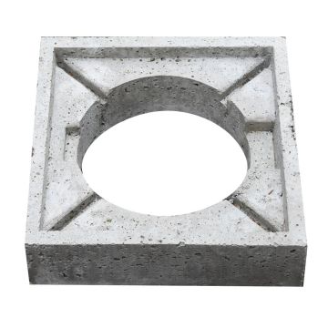 PREFAB BETONRAND MET KRUIS 160MM