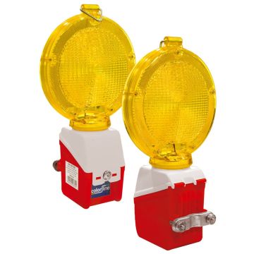 KNIPPERLICHT Ø 180 MM - 1000 LED - GEEL (10 PER OVERDOOS)