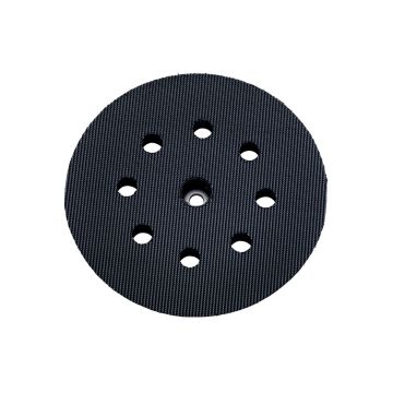 STEUNSCHIJF MET KLITHECHTING MEDIUM Ø 125MM GEPERFOREERD