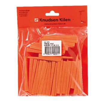 SCHUINE SPIEËN 8 X 40 X 80 MM - PER 30 ST - ORANJE (20 PER OVERDOOS)