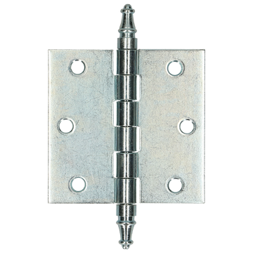 GEROLDE KNOPSCHARNIER Ø76,2X76,2 ZN