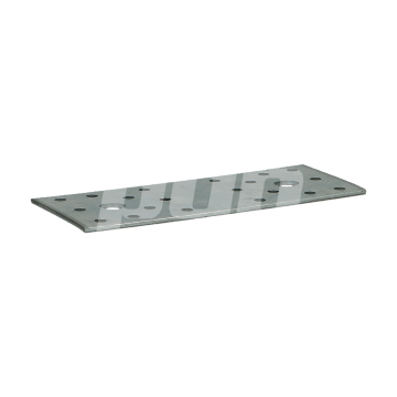 KOPPELPLAAT ZWAAR Ø65X176 ZN (3MM)