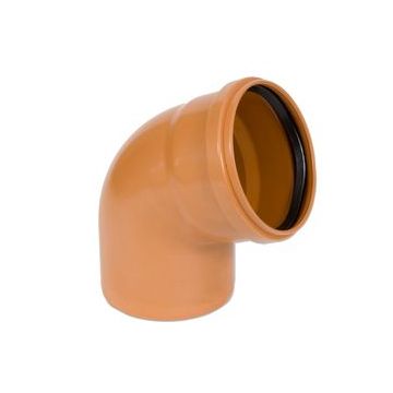 PVC RIOOLBOCHT 160MM 67° 