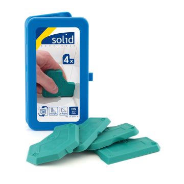 SILICONEN VOEGERS KIT / 4-DELIG / 18 HOEKEN (30 PER OVERDOOS)