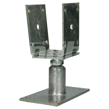 PIED POTEAU ADJUS. S/BÉTON 80X160 GÀC