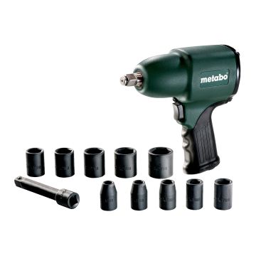DSSW 360 SET 1/2" PERSLUCHT-SLAGMOERSLEUTEL KUNSTSTOF KOFFER 604118500