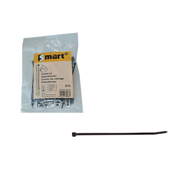 NYLON KABELBAND SMART Ø4,8X430 MM/ ZWART