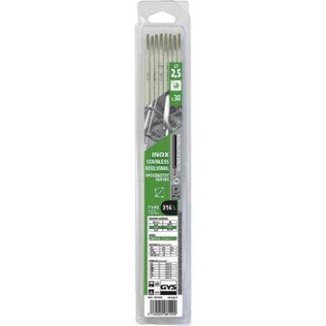 30 STAINLESS STEEL ELECTRODES - 316L - Ø2.5  - 081499