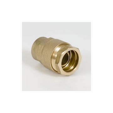 MESSING KOPPELING 3/4'' VROUWELIJK NORMAAL
