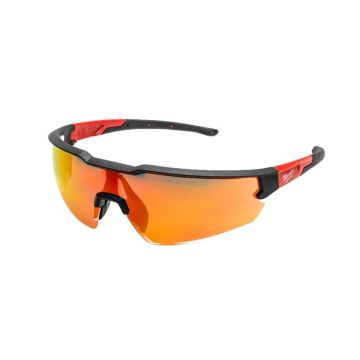 VEILIGHIEDSBRILLEN ROOD GESPEIGELD 4932498548