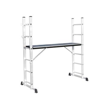 STELLING-LADDER COMBINATIE MULTI+ 2X6 TREDEN