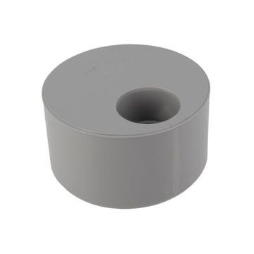 PVC SANITAIR VERLOOPSTUK ABS 110/40MM 