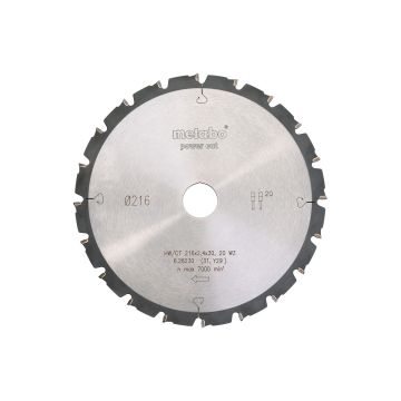 CIRKELZAAGBLAD HW/CT 216X30X2,4MM